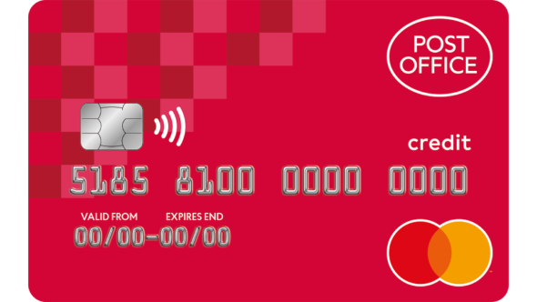 Post Office credit card