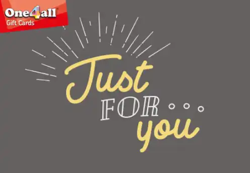 one4all just for you gift card