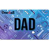 One4all Dad branded gift card