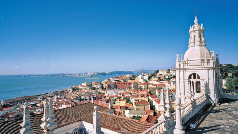 a city view of lisbon