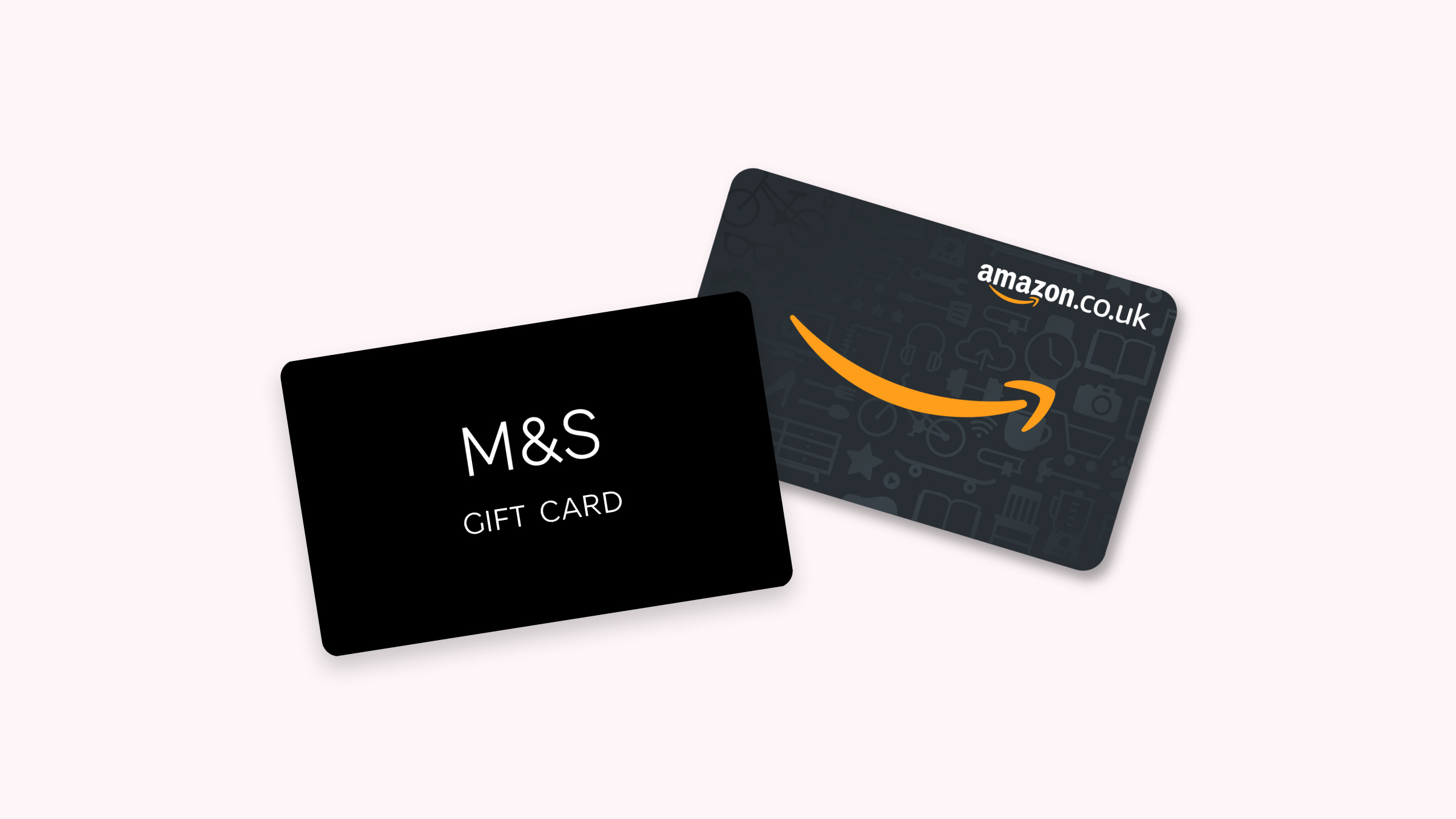 a group of gift cards
