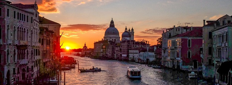 Venice at sunset