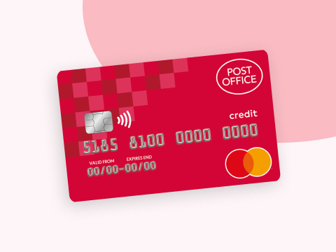 red post office credit card